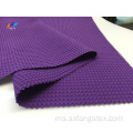 100% Polyester 180D CEY Purple Bubble Jacquard Fabric